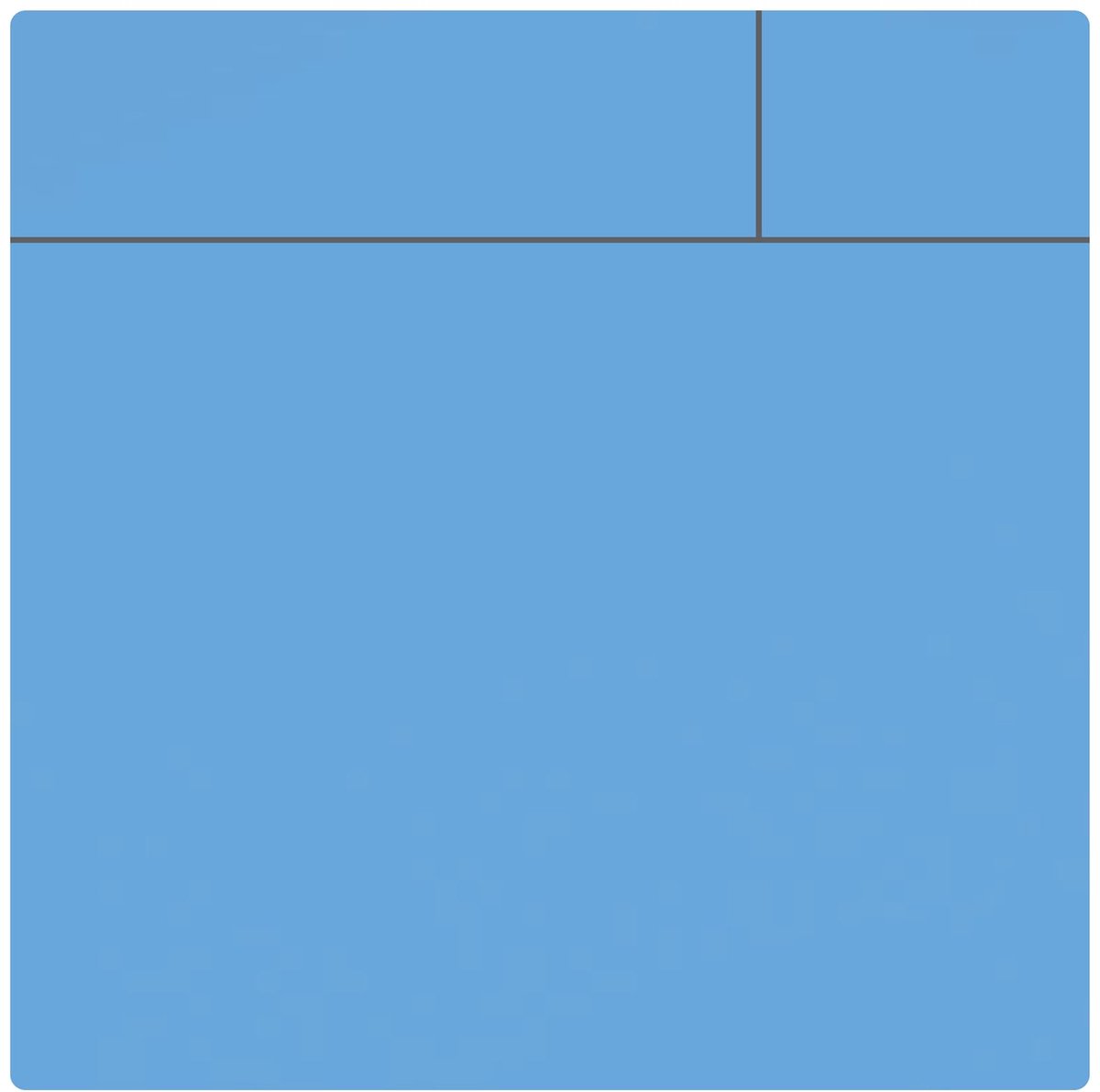 IMPERATORIS® Scrum Magneten - Whiteboard Magneten - Magneten Koelkast - Punaise voor Prikbord - 1 Kleuren - 50 Stuks - 75x75mm