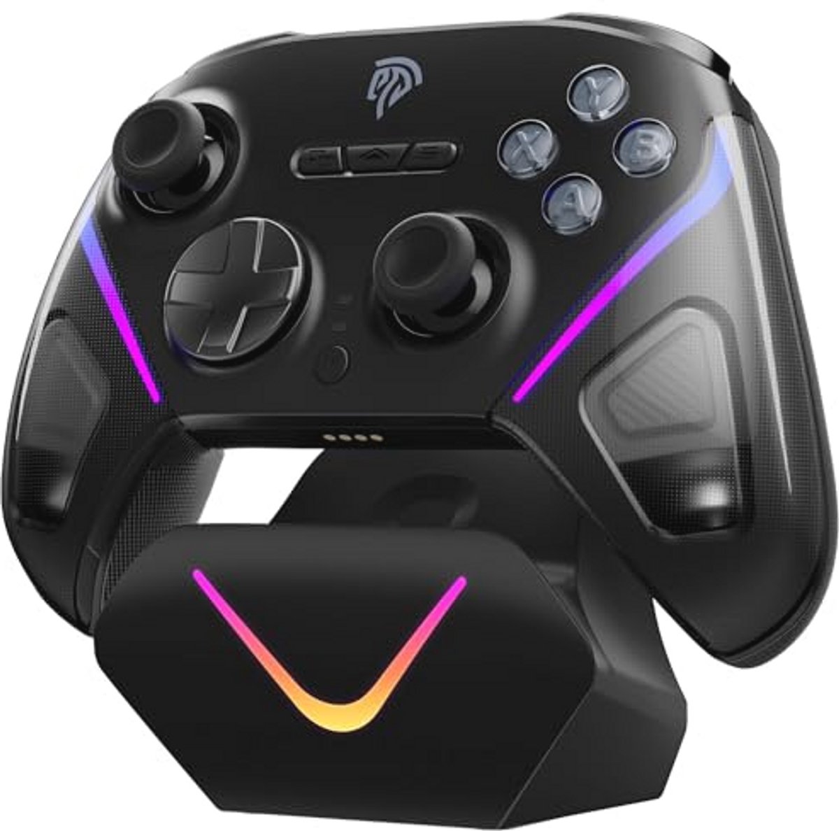Draadloze Gamingcontroller met Laadstation en TMR Joysticks voor PC en Switch