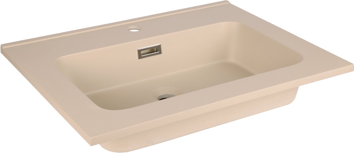 Differnz Elin wastafel - 60 cm - mat taupe