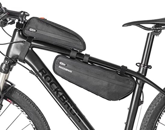Fiets Frame Bag - 2 in 1 Afneembare Driehoek Tas voor MTB en Racefiets