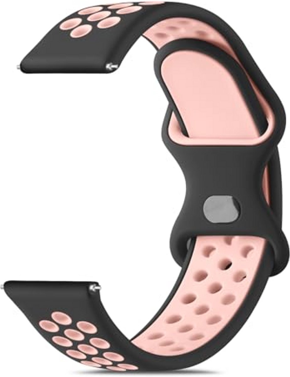 Waterproof Silicone Watch Band 22mm for Smartwatches - Breathable and Comfortable