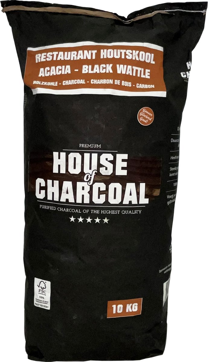 Quebracho Paraguay 15 kg – Puur Houtskool