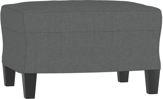Ensemble de salon vidaXL - 4 pièces - Gris foncé - Grijs inclus