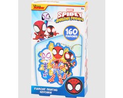 Disney junior Spidey - Diamond Painting Sleutelhanger - 170 Diamanten steentjes - DIY Knutsel Set - Schoencadeau - Sint & Kerst