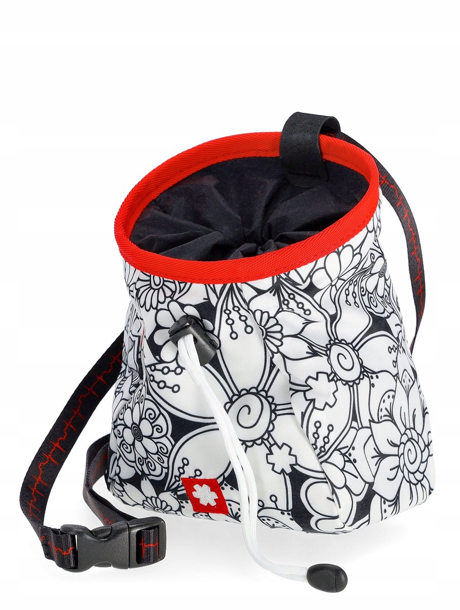 Ocun Lucky Magnesium Zakje - Bloemen Wit