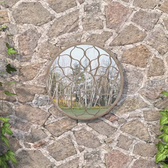 vidaXL Wandspiegel 60x25 cm ovaal zwart, wandspiegel, decoratieve spiegel, hangende spiegel, muurspiegel, hangspiegel, spiegels, wandspiegels