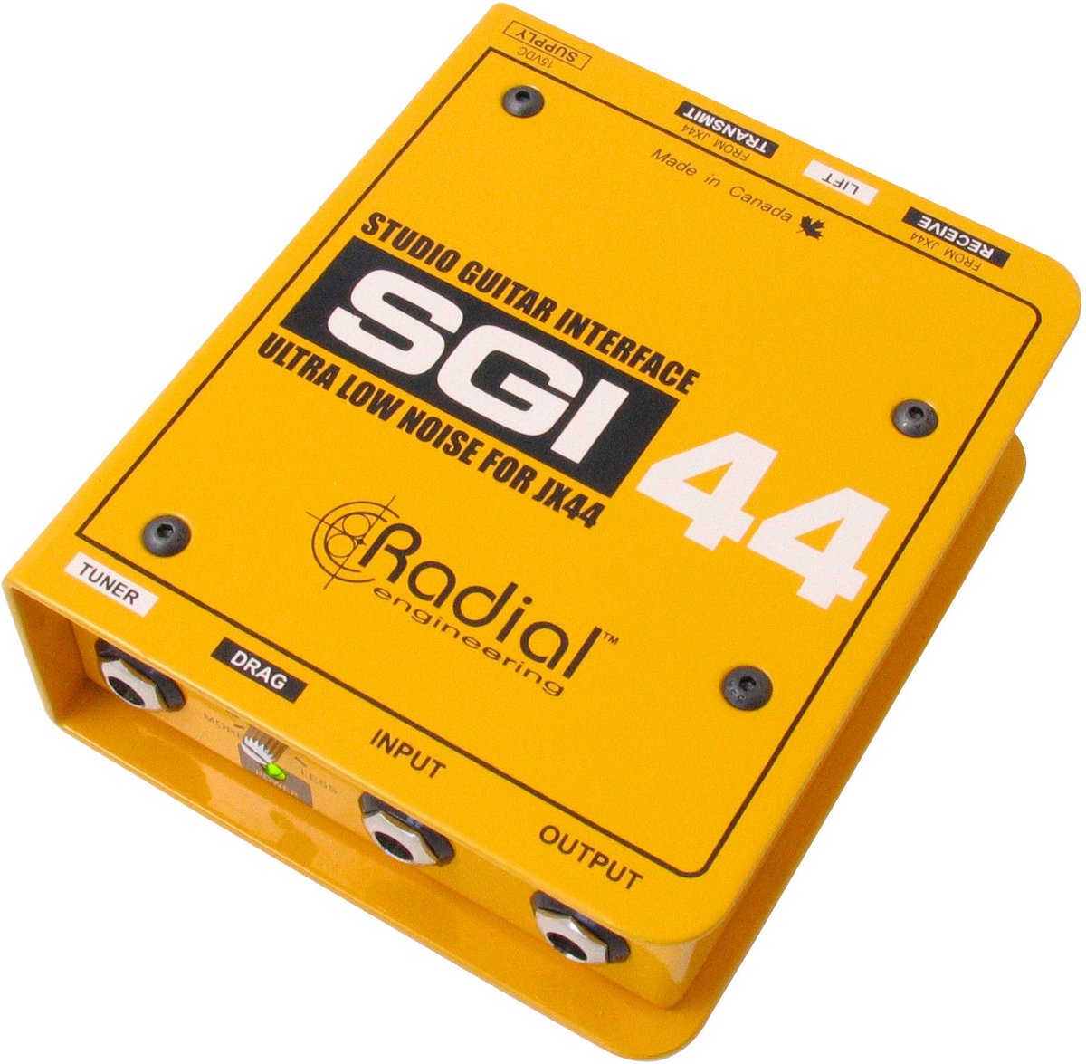 Radial SGI44 remote guitar interface voor JX44 met tuner output