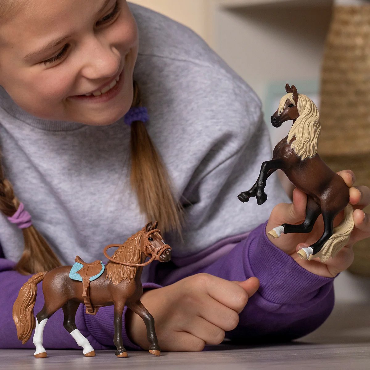 Schleich Horse Club Paso Peruano hengst speelfiguur paard. — cadeau in Spellen & Speelgoed - foto 5