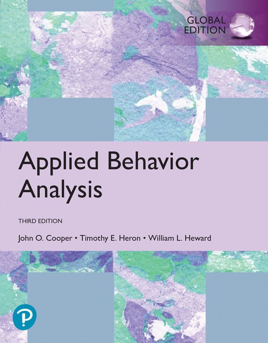 Applied Behavior Analysis, Global Edition - cover
