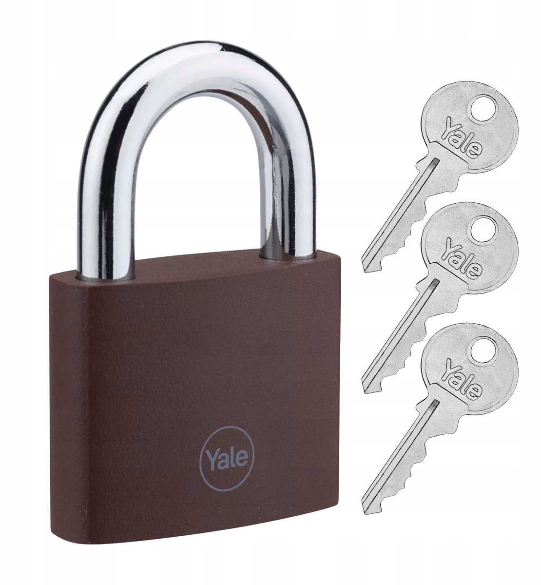Yale YE11BR/50/128/1 Gietijzeren Hangslot, Brons