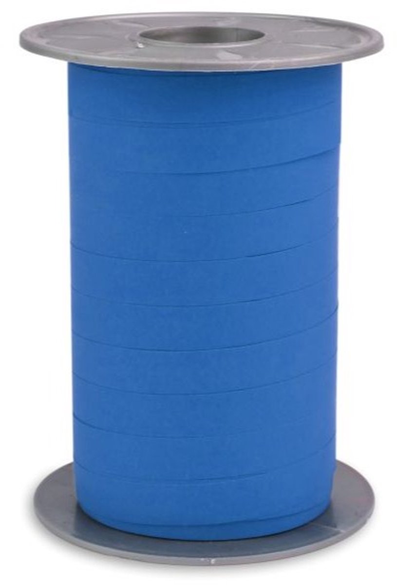 Krullint Paperlook Marine Blauw - 10mm