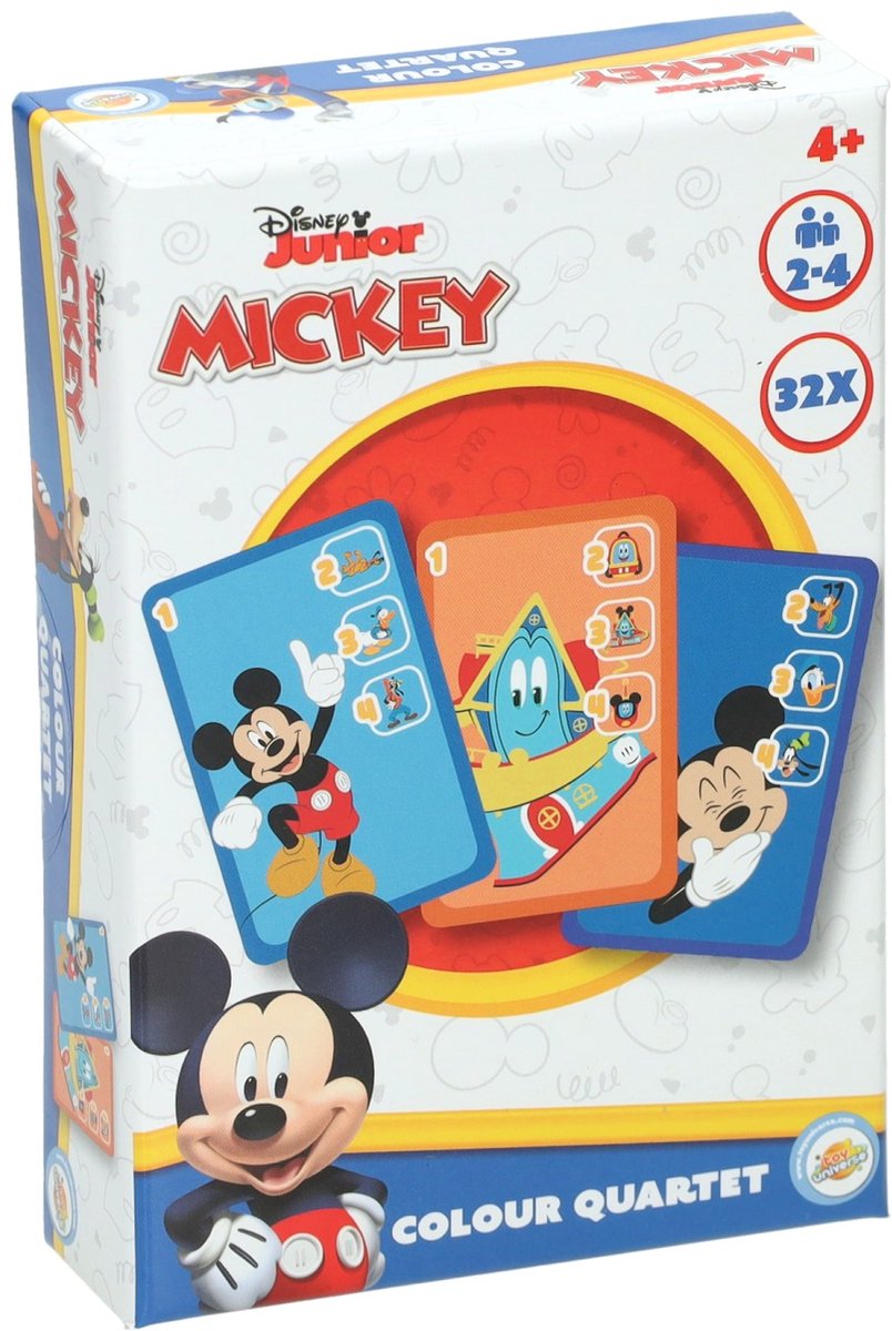 Disney Mickey mouse kwartet - 32 kaarten