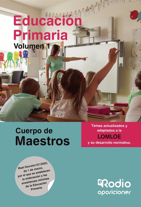 Cuerpo de Maestros. Primaria. Volumen 1. LOMLOE - cover