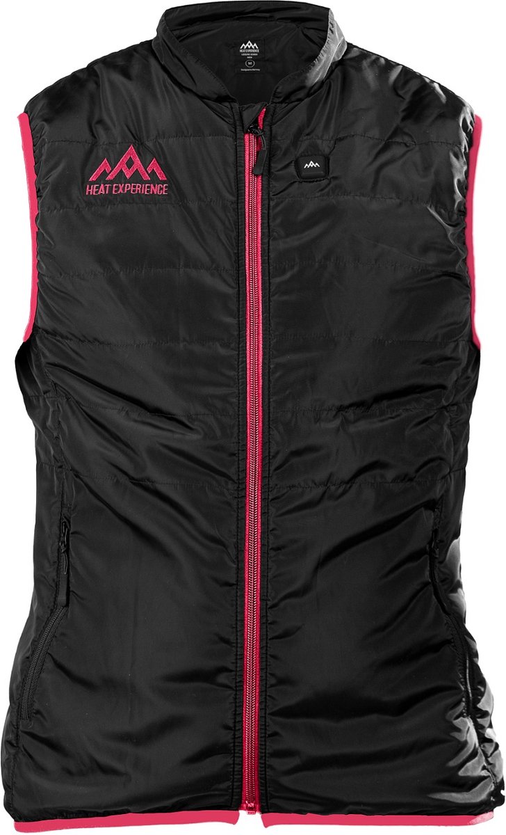 HeatX Heated Everyday Vest Womens Verwarmde bodywarmer elektrisch verwarmde kleding Zwart