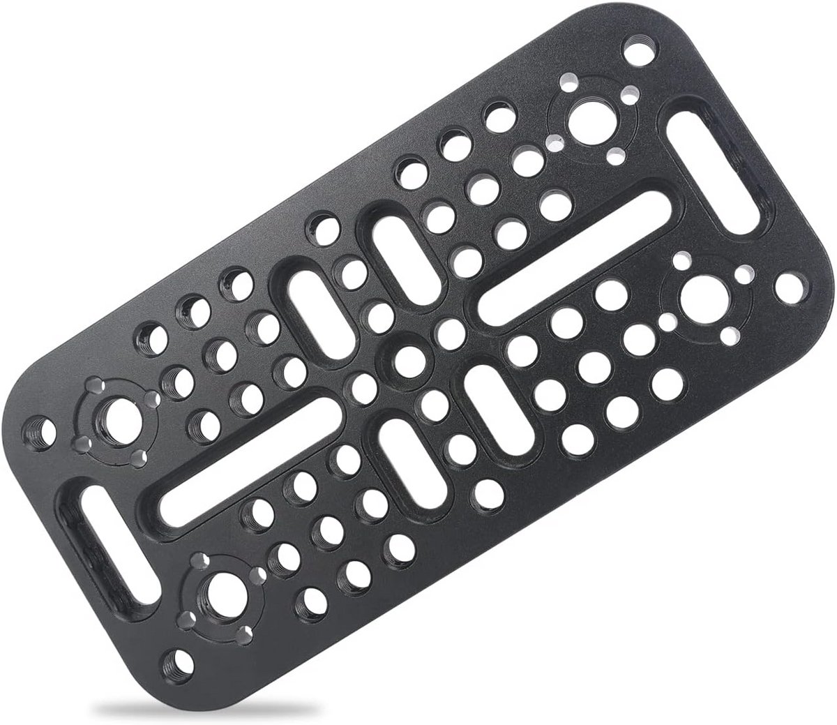 Multifunctionele Kaasplaat voor DSLR Camera met 1/4 en 3/8 Schroefdraad