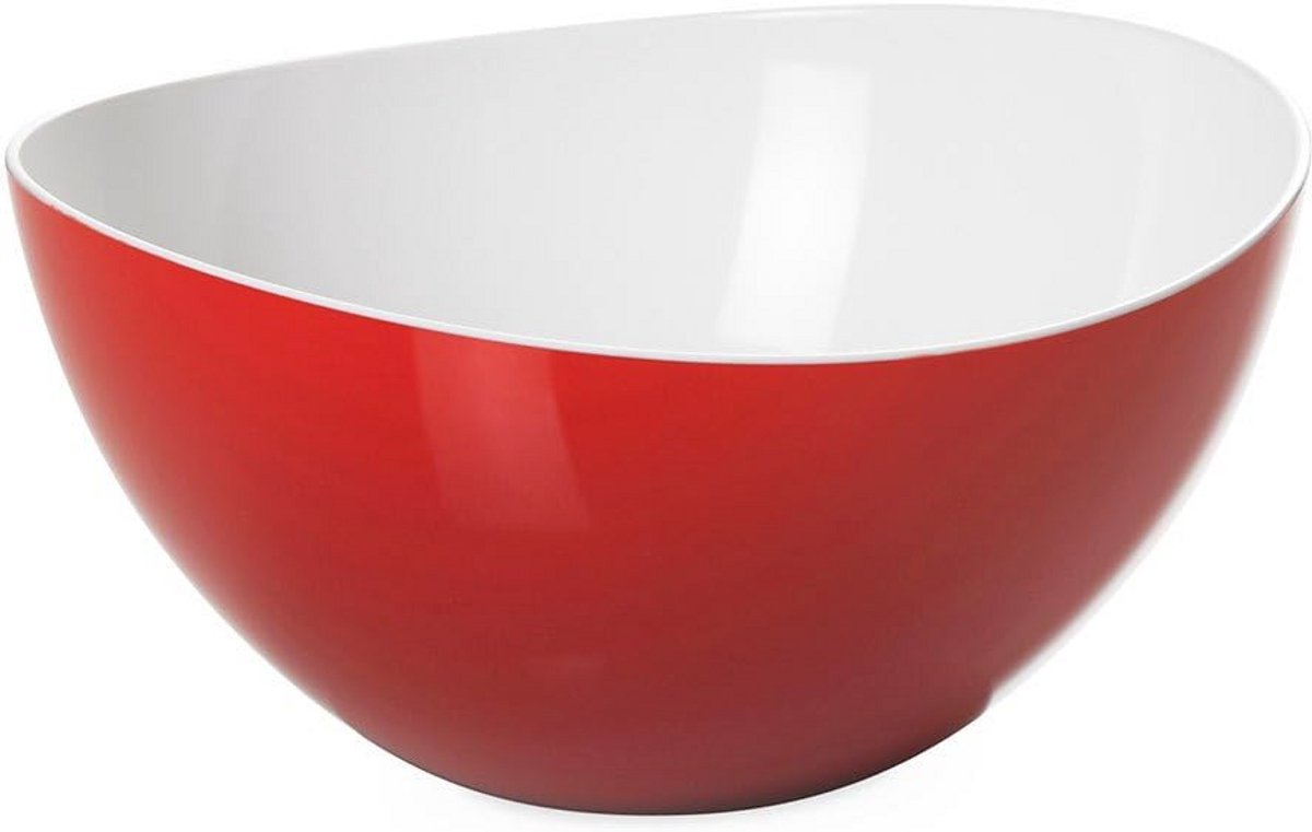 Duurzame Twee-kleurige Salade- en Pastakom van 26 cm - Vaatwasserbestendig en Stapelbaar