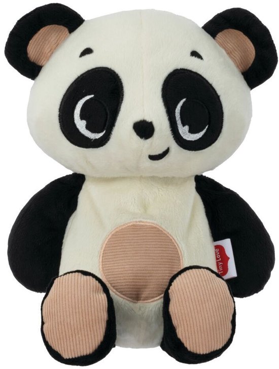 Tiny Love Peluche Copain Câlin - Snuggly Buddy Panda - Décor Noir et Blanc