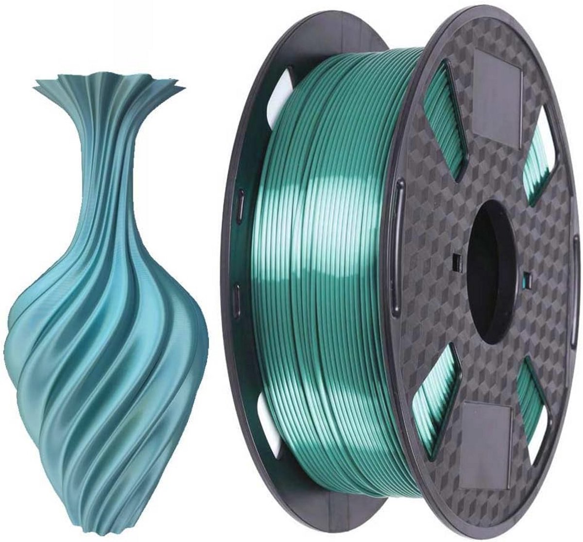 Glanzend Groen PLA Filament 1.75 mm - 3D Printmateriaal voor FDM Printers