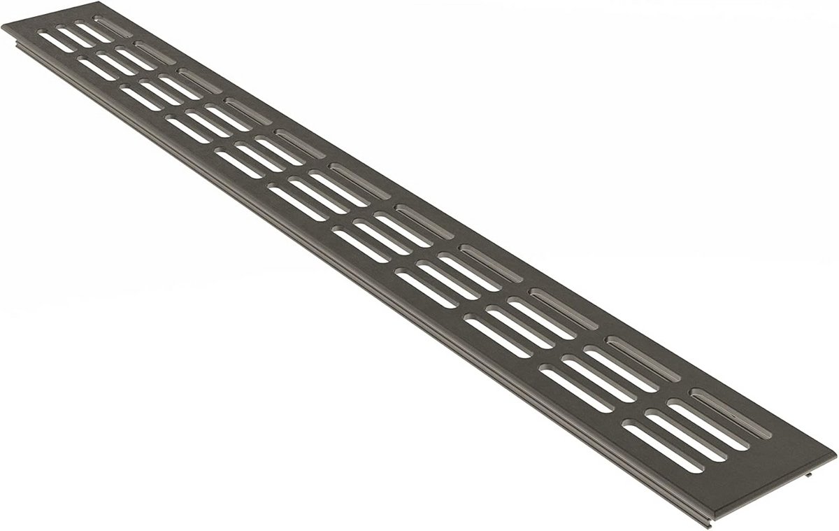 Aluminium Ventilatierooster 60mm - Beschikbaar in Diverse Lengtes en Kleuren