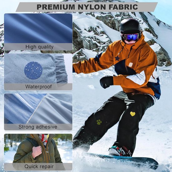 Nylon Zelfklevende Reparatie Patch 10x160cm - Waterdicht en Ideaal voor Tenten, Donsjacks en Slaapzakken — afbeelding 3