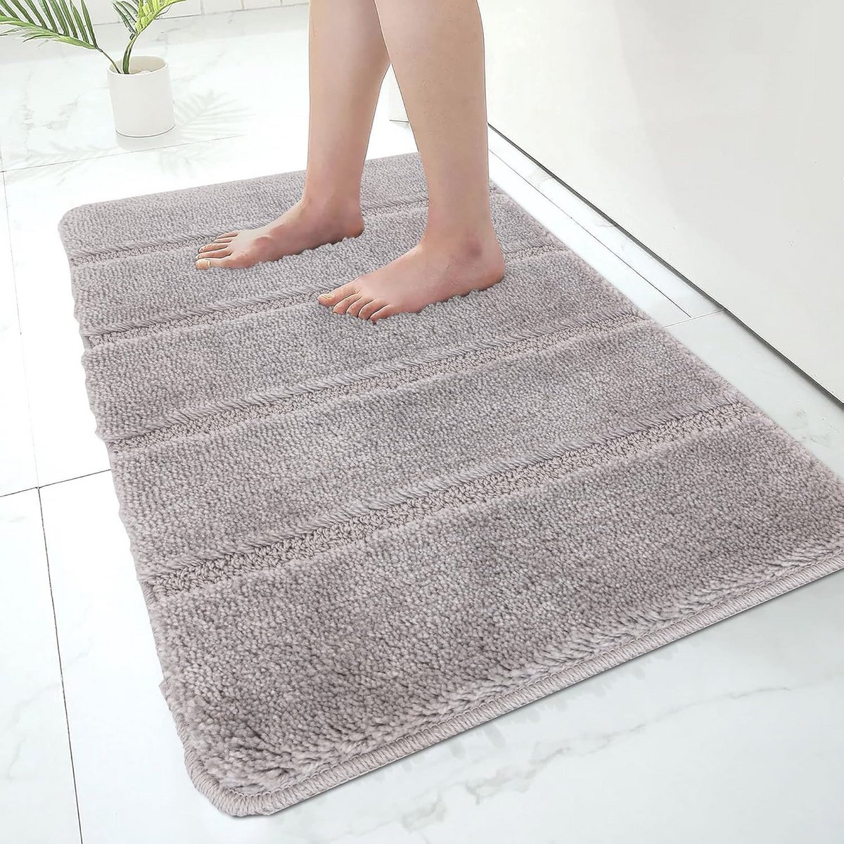 Antislip Badmat 50 x 80 cm - Superabsorberend en Wasbaar Microvezel