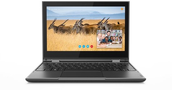 Lenovo 300e (AMD) AMD 3015e Laptop 29,5 cm (11.6") 4 GB - 64 GB - Wi-Fi 5 (802.11ac) Windows 11 SE Zwart