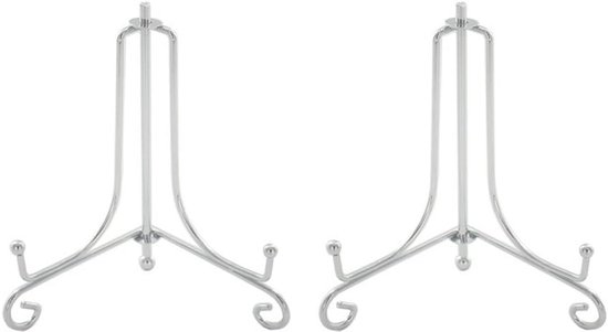 XoeLLe 8 stuks acryl standaard bordenstandaard, verstelbare XoeLLe 8 stuks acryl standaard bordenstandaard, verstelbare