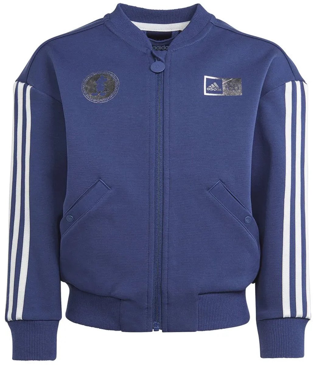 Adidas Disney 100 Jas 7-8 Years Kinderen Zilver