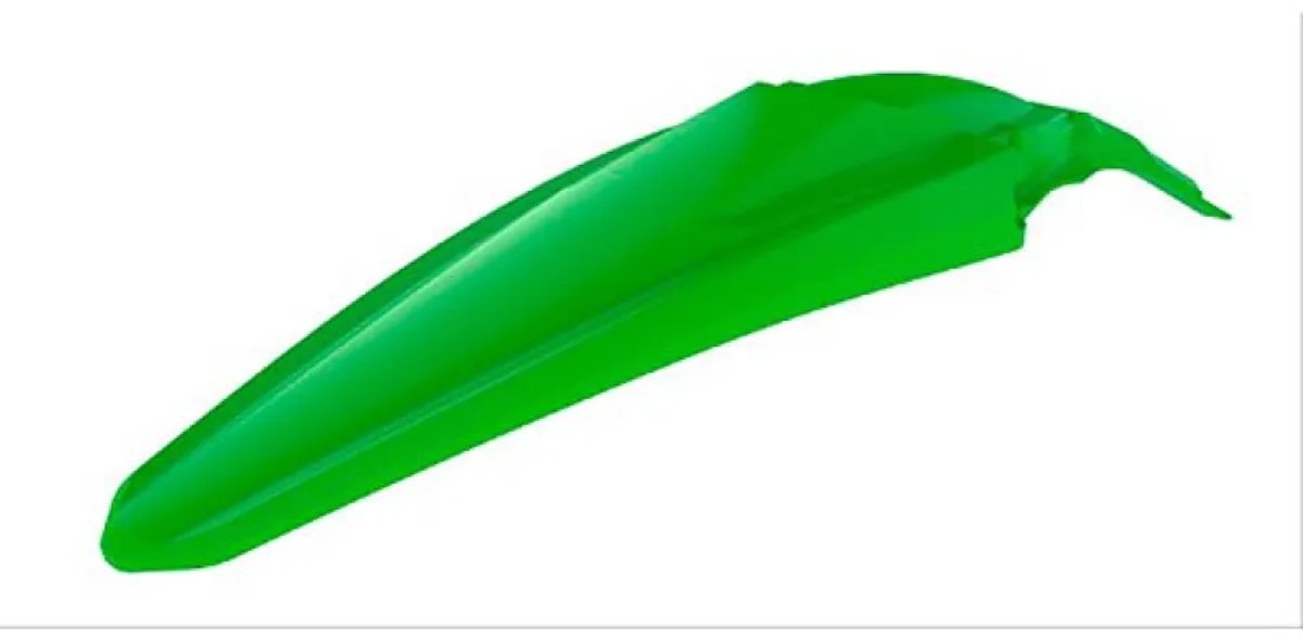 Polisport Off Road Kawasaki Kx250f 17-20 Kx450f 16-18 Achterspatbord Groen