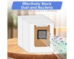 13 stuks Reserveonderdeel accessoires - geschikt voor Eufy Omni E25 - Eufy Omni E28 robotstofzuigers - 1 hoofdborste & 4 stofzakken & 6 zijborstels & 2 rolmops
