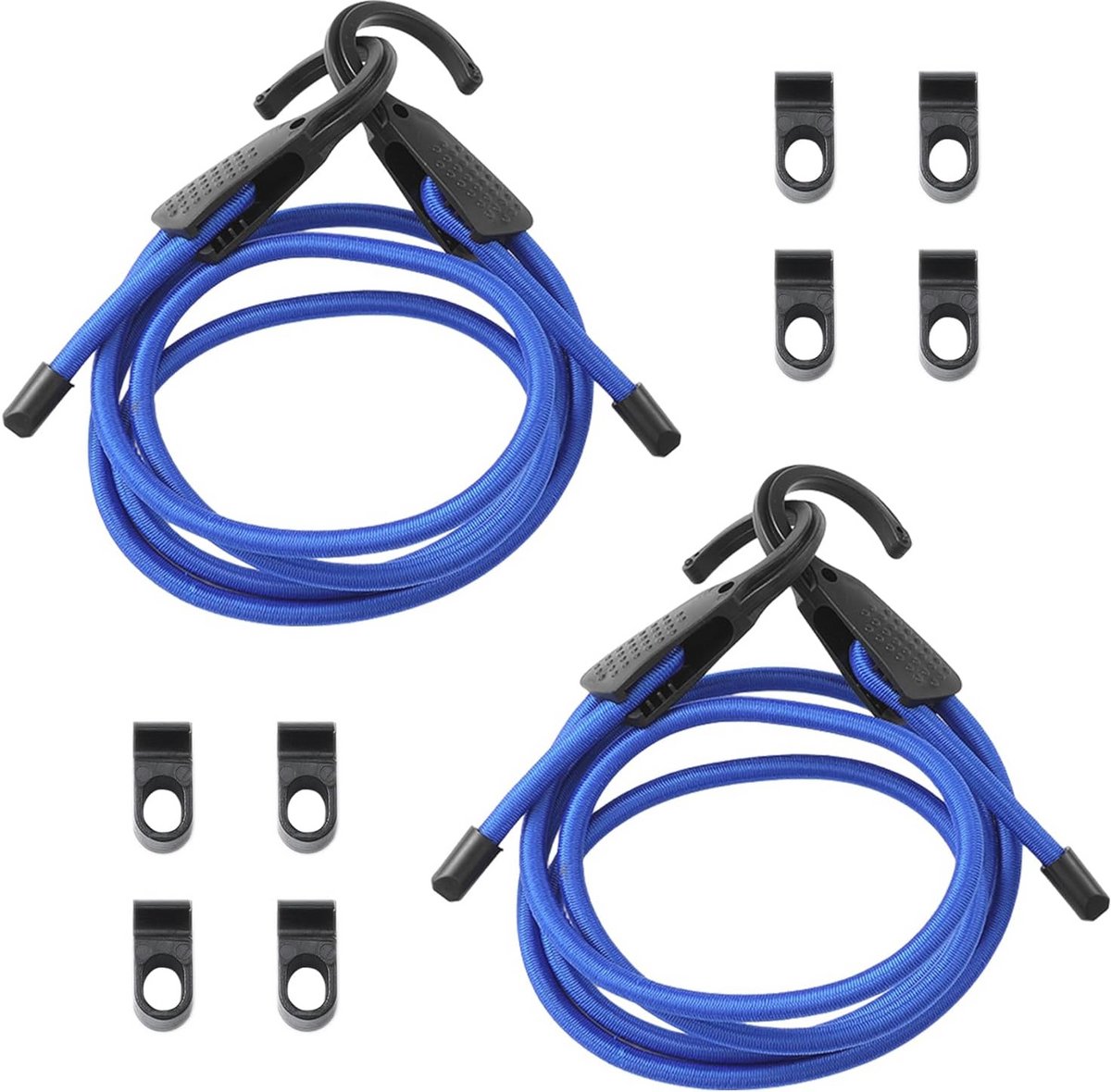 Verstelbare expander met haken - 2x 1.5m