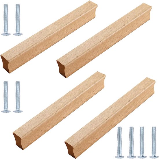 Furnipart meubelgrepen pinta - hout - gelakt/niet gelakt