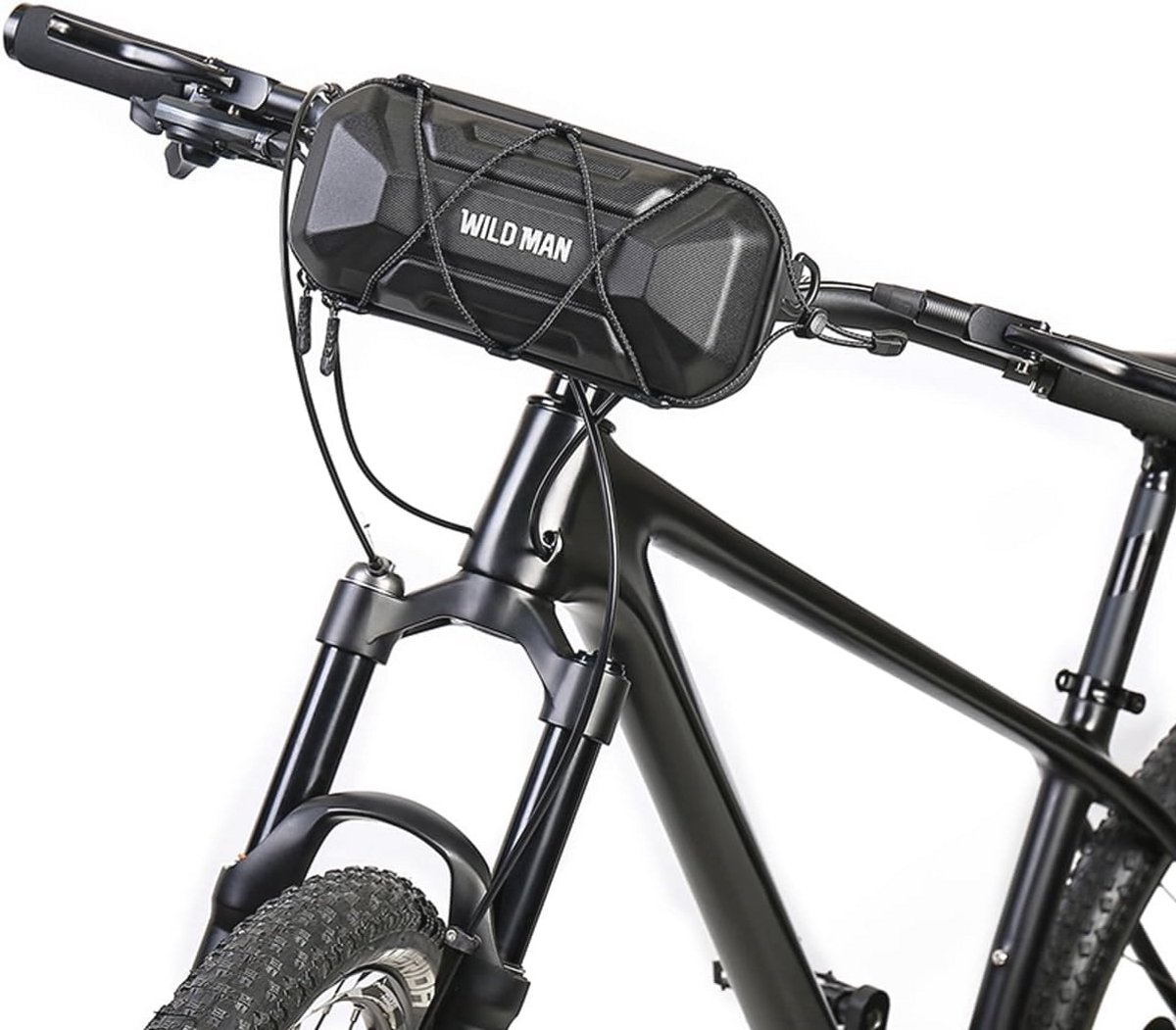 Waterdichte Fietstas voor Stuur en Topbuis met 4-Kleurige Elastische Straps