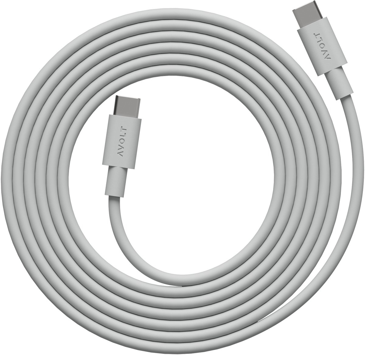 Avolt C1CCI1002GG USB-kabel 2 m USB C Grijs