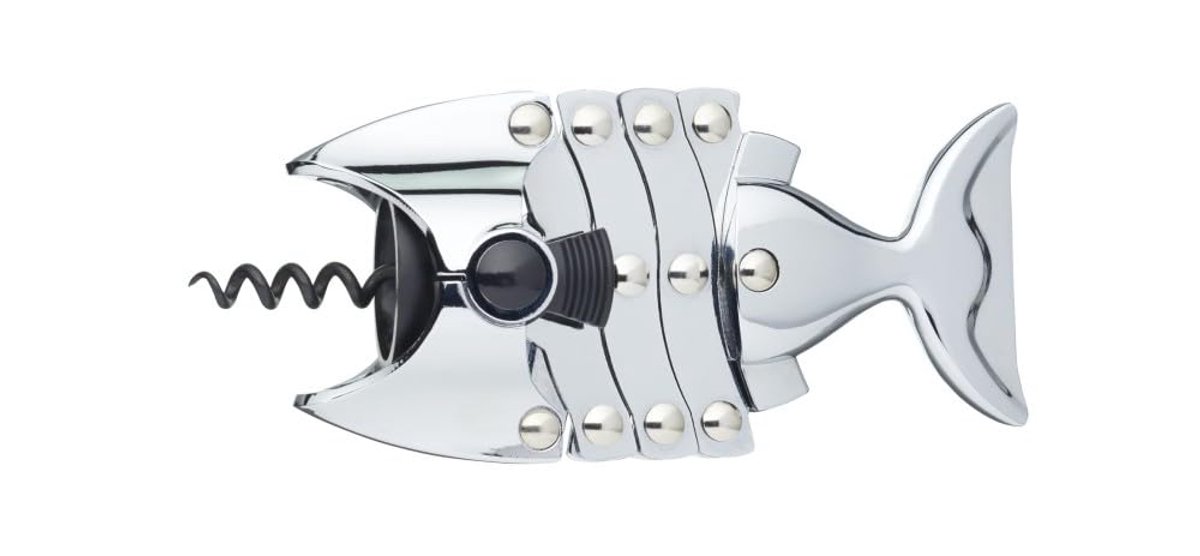Unyqoos® Stijlvolle kurkentrekker van roestvrij staal met ergonomisch ontwerp