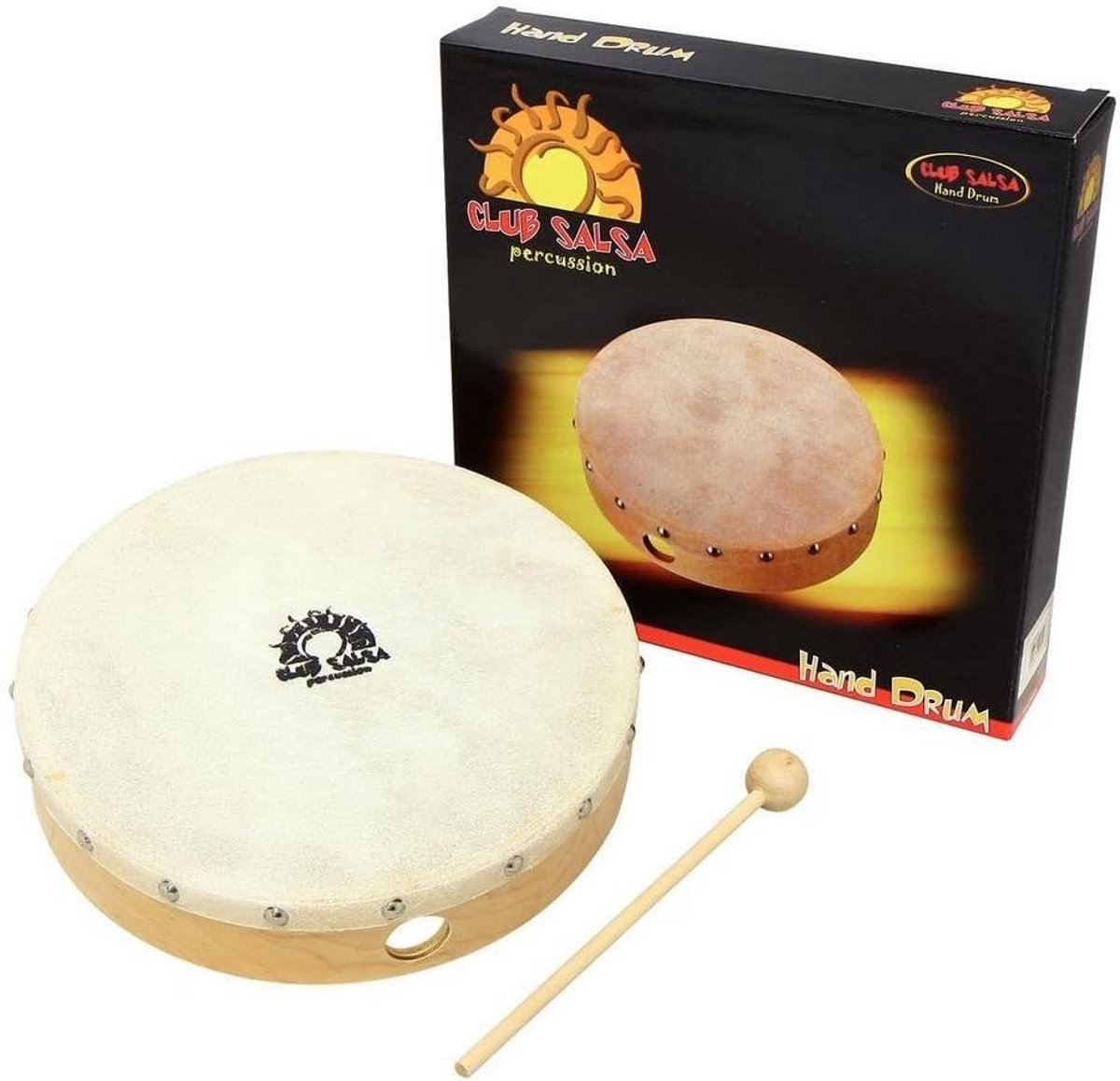 Handtrommel Salsa Feest - 6 inch Conga Drum voor Muziek en Ritme