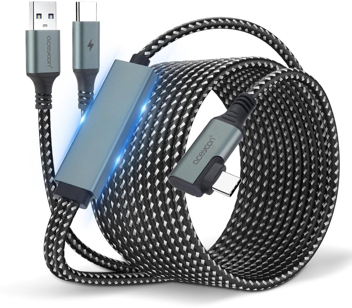 VR Link Kabel 6 Meter USB-C naar PC voor VR Headset