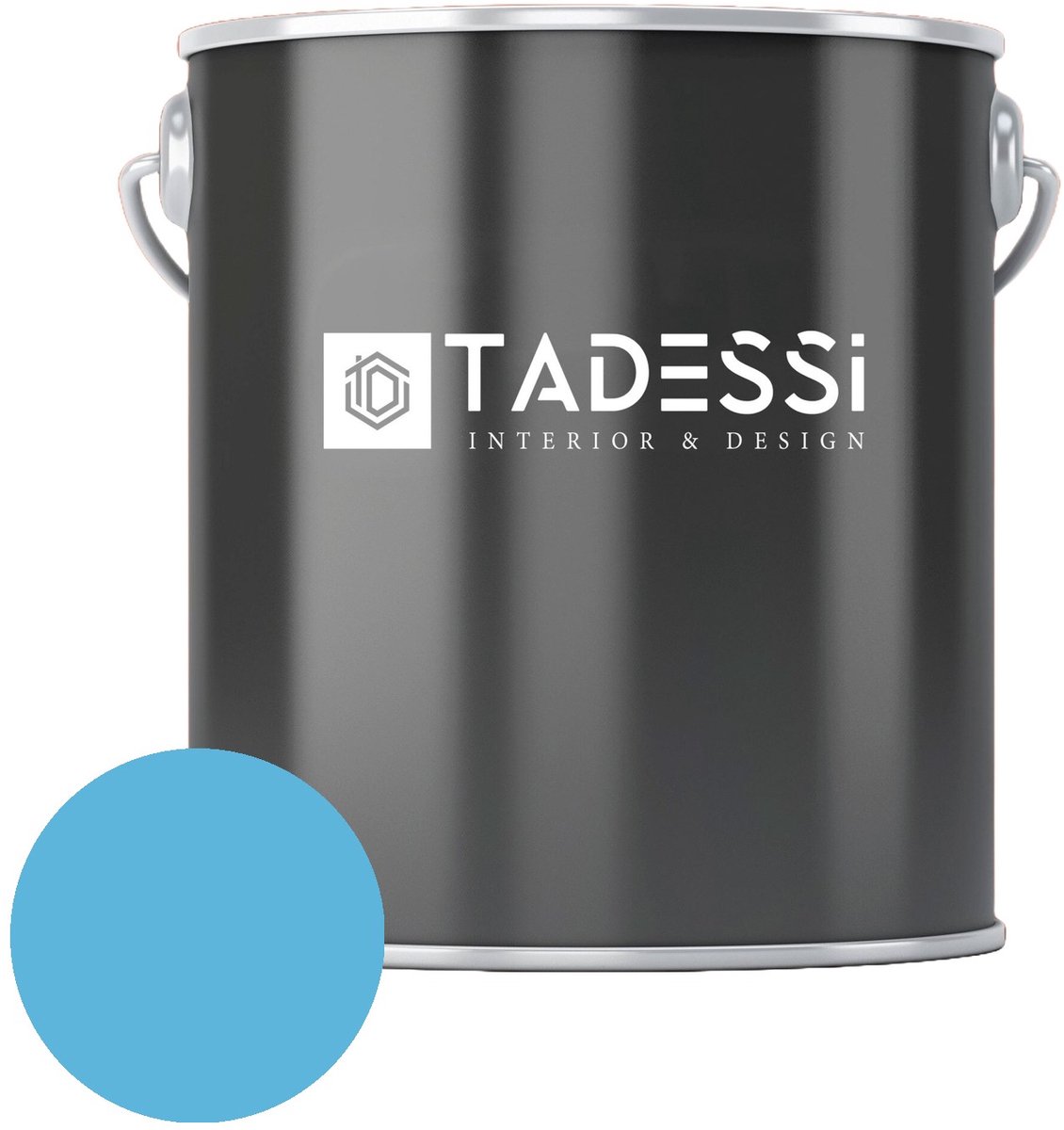 Tadessi Wall Select Muurverf - Dispersie - Azuurblauw Mat - 2,5 L