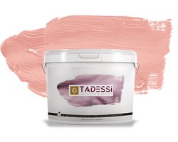 Tadessi Color Vista Muurverf - Dispersie - Donker Poederroze Mat - 2,5 L