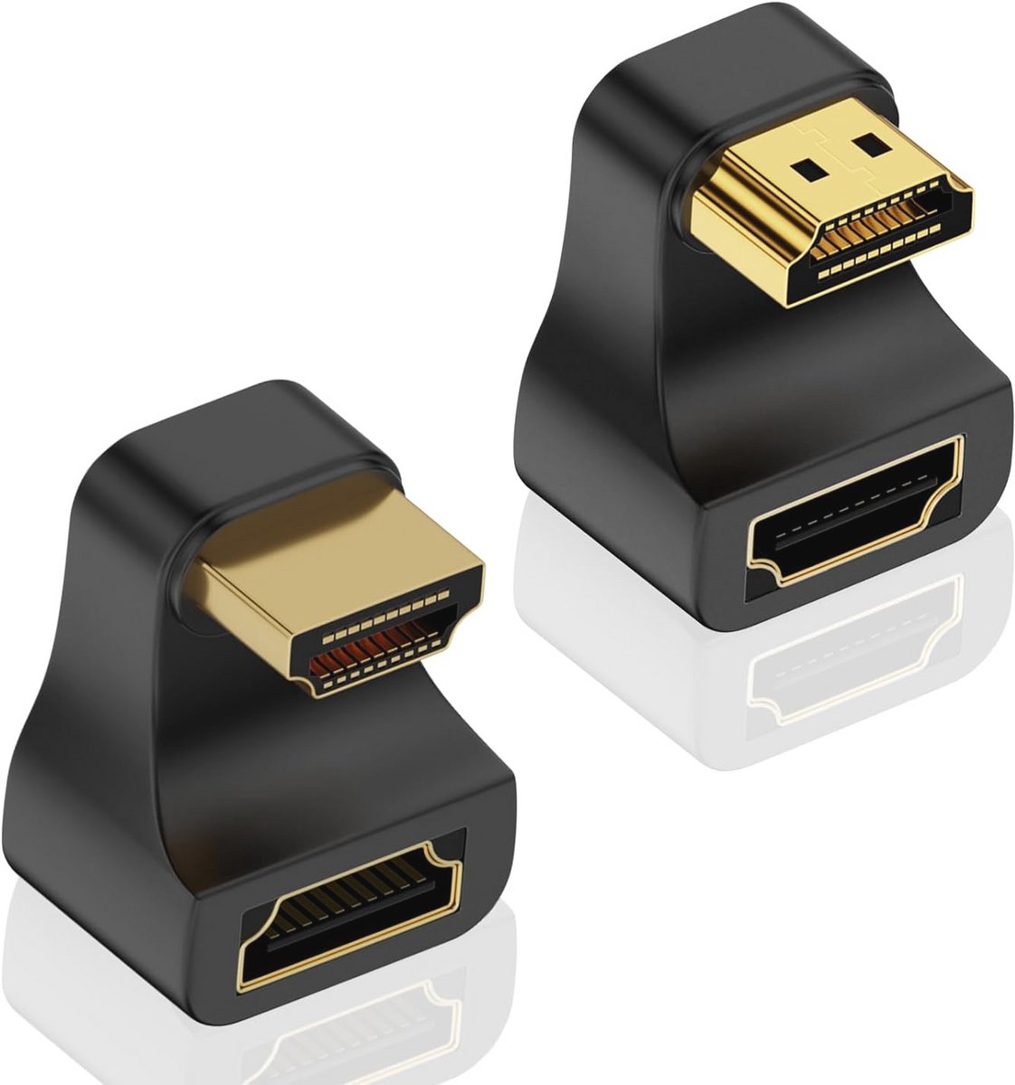 180 graden HDMI-adapter en 270 graden HDMI2.1-adapter voor 8K video en UHD-overdracht