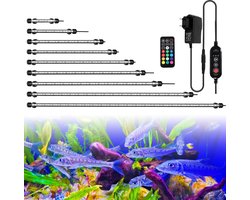 Waterdichte RGB LED duikverlichting aquarium 1,8W met timer