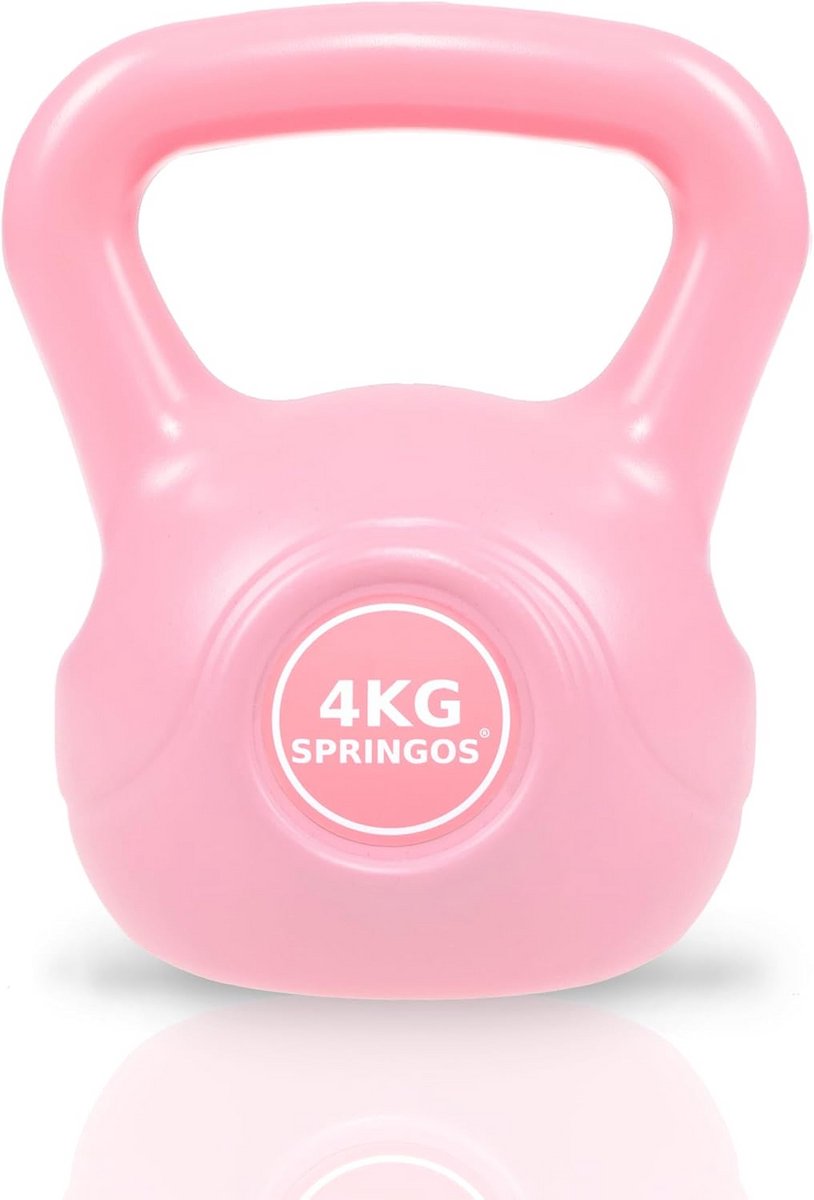 Kettlebell voor Vrouwen - Rondgewicht voor Thuistraining, Fitness en Spieropbouw (2kg t/m 10kg)