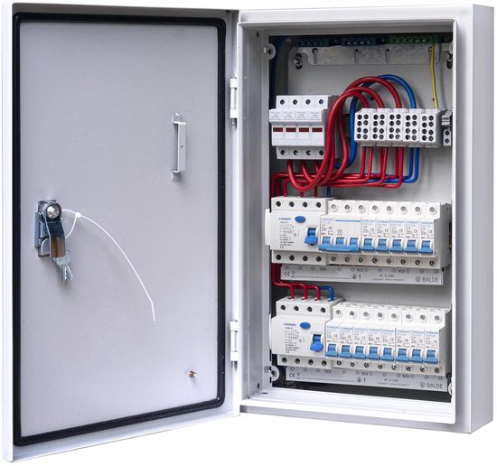 Verdeelkast Inbouw 1-rijig voor 12 modules 110x285x223 mm IP40