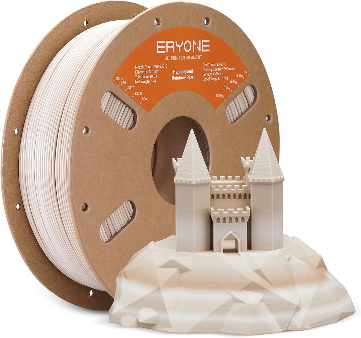 PLA 3D Printer Filament 1.75mm, 1kg, Hoge Nauwkeurigheid