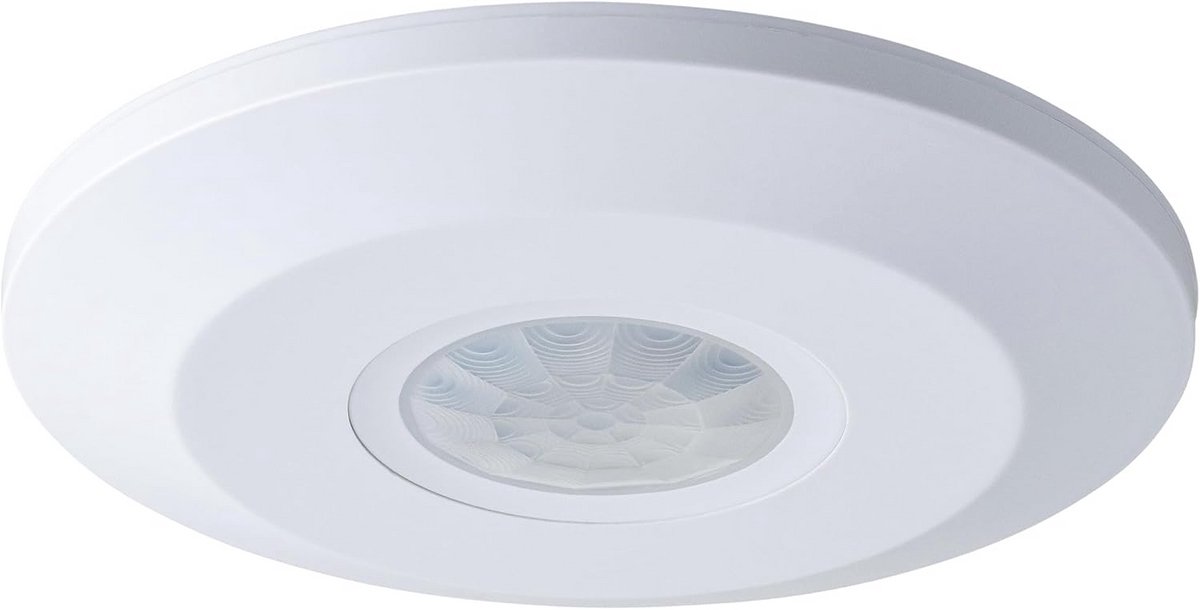 Inbouw Plafond Bewegingsmelder 360° - Infrarood Aanwezigheidsmelder met Ademdetectie