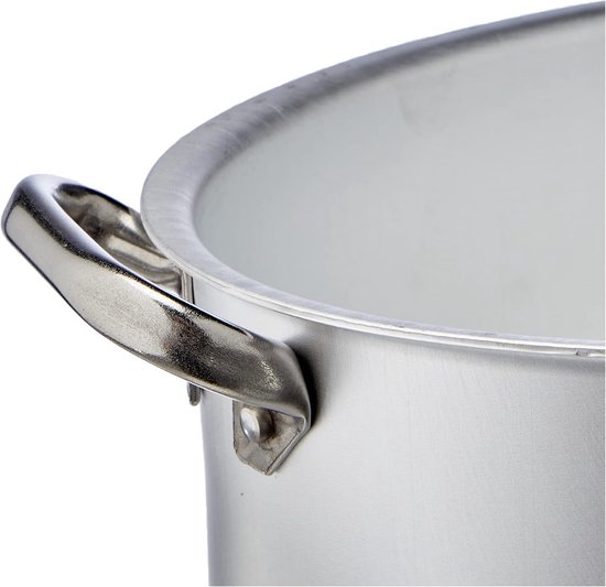 Orion Cast Aluminium Cooking Pot with Granite Glass Lid Diameter 28 cm 7 Litres Non-Stick Coating Non-Toxic Substances PTFE PFOA-Free Orion Cast Aluminium Cooking Pot with Granite Glass Lid Diameter 28 cm 7 Litres Non-Stick Coating Non-Toxic Substances PTFE PFOA-Free