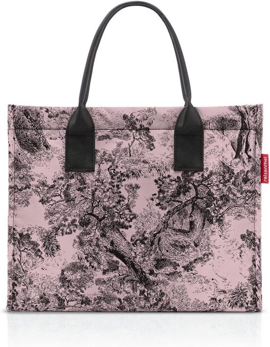 reisenthel daily shopper - Moderne rechte boodschappentas voor elke gelegenheid - praktische handtas, groot genoeg voor je boodschappen en dagelijkse spullen, teddyzand 42 x 35 x 17 cm