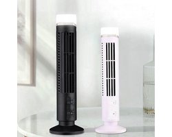 Stille USB Torenventilator met Verlichting voor Bureau en Slaapkamer