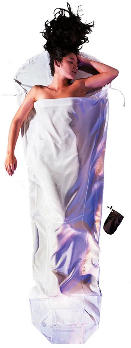 Cocoon Mummyliner - Lakenzak - Zijde - Wit van Cocoon — afbeelding 3