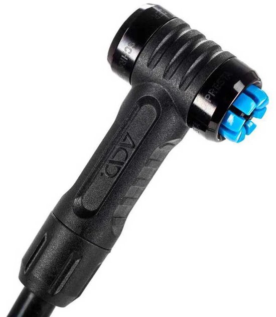 ACID Vloerpomp RACE FLOOR DIGITAL - EZ-Head en Ergonomisch Natural Fit handgreep - Max. 160 psi - Staal - L16xB26xH69 cm- Zwart — afbeelding 4